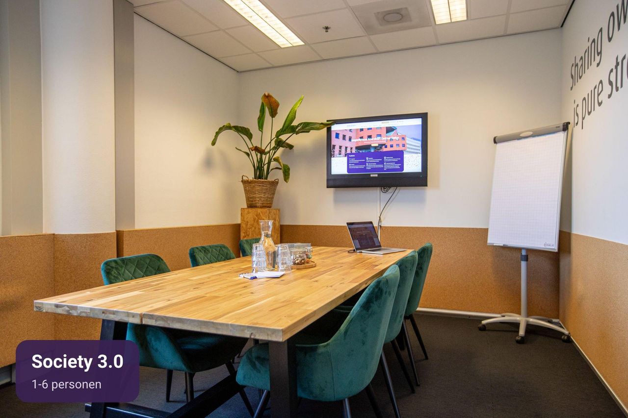 Amersfoort  Werkplek Society 3.0 - coachkamer / spreekkamer | 1-6 personen image 1