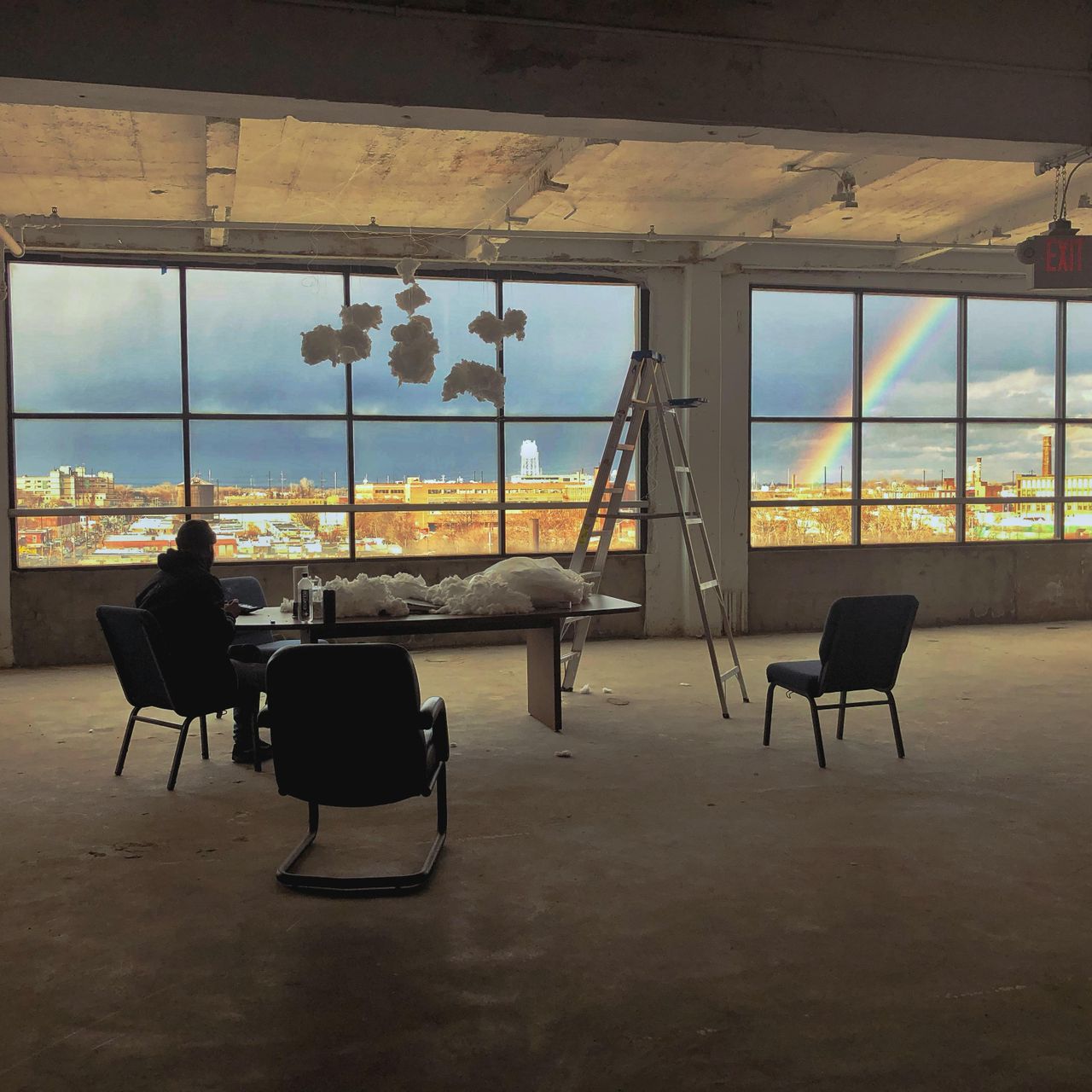 Rest van de wereld training rooms Industriële ruimte Warehouse Space image 5