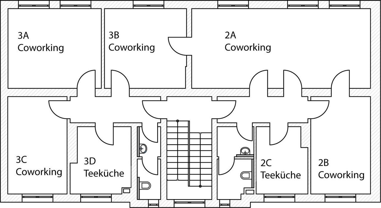 Rest van de wereld training rooms Historisch gebouw Small workshoproom in the Workshopvilla image 8