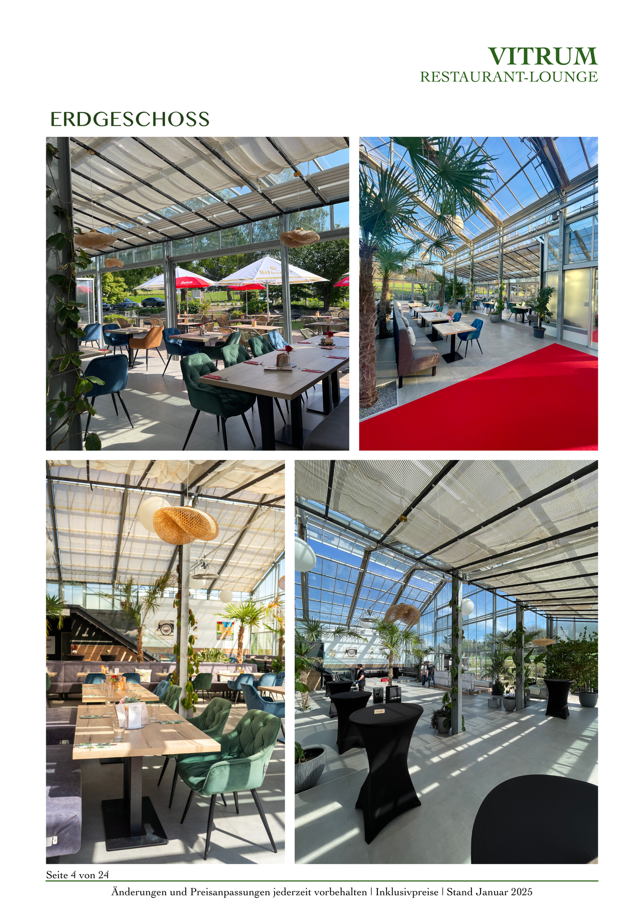 Baden-Baden Business Dinner Corporate event space Wintergarten image 23