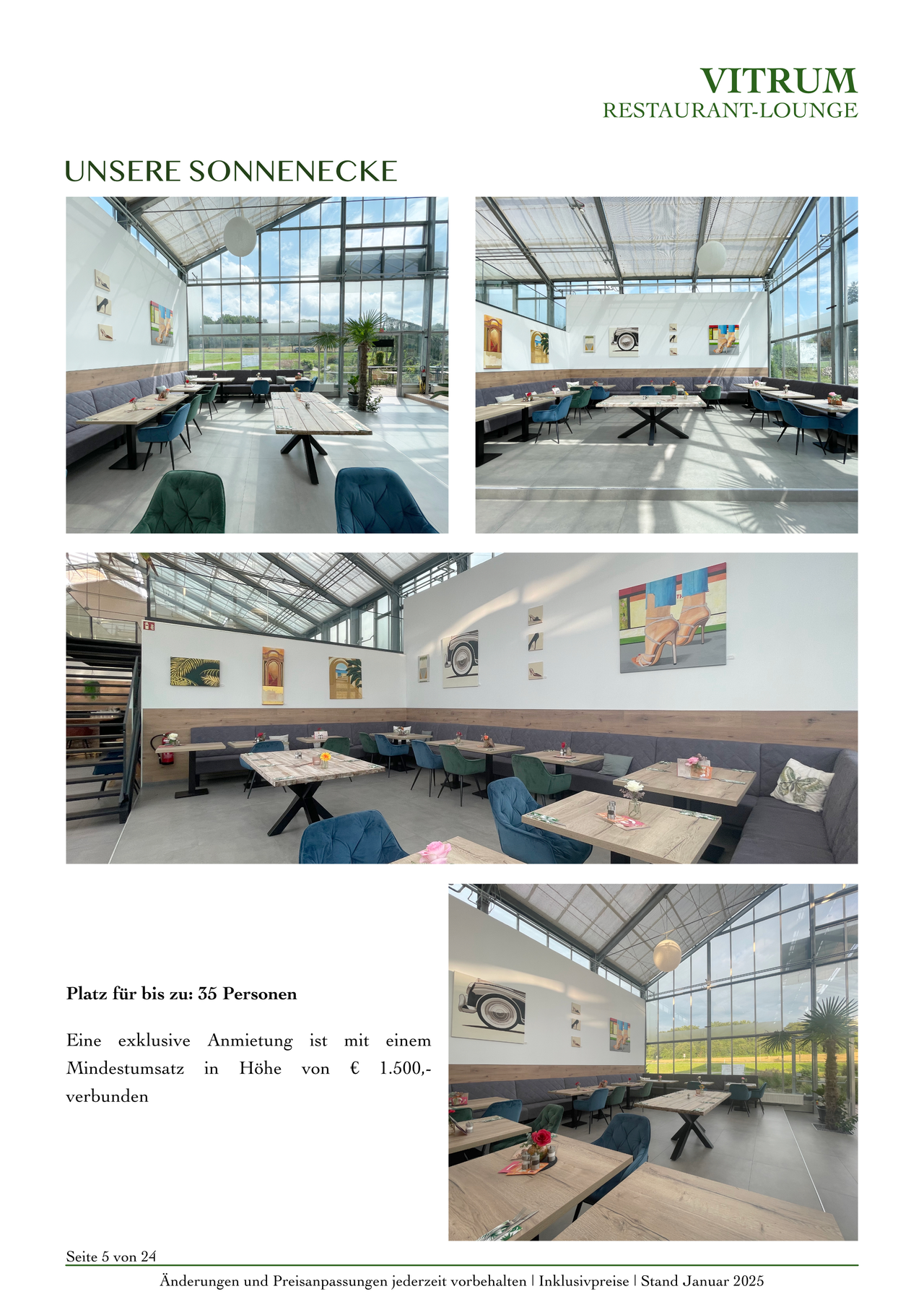 Baden-Baden Business Dinner Corporate event space Wintergarten image 24