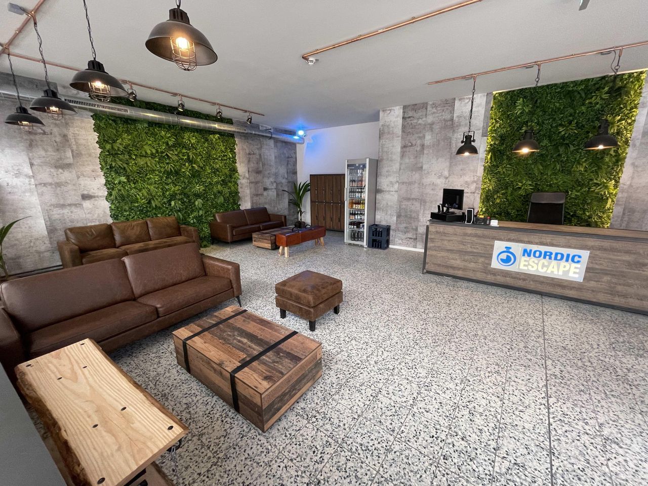 Rest van de wereld Teamsitzung Evenementenlocaties Nordic Escape Lobby image 3