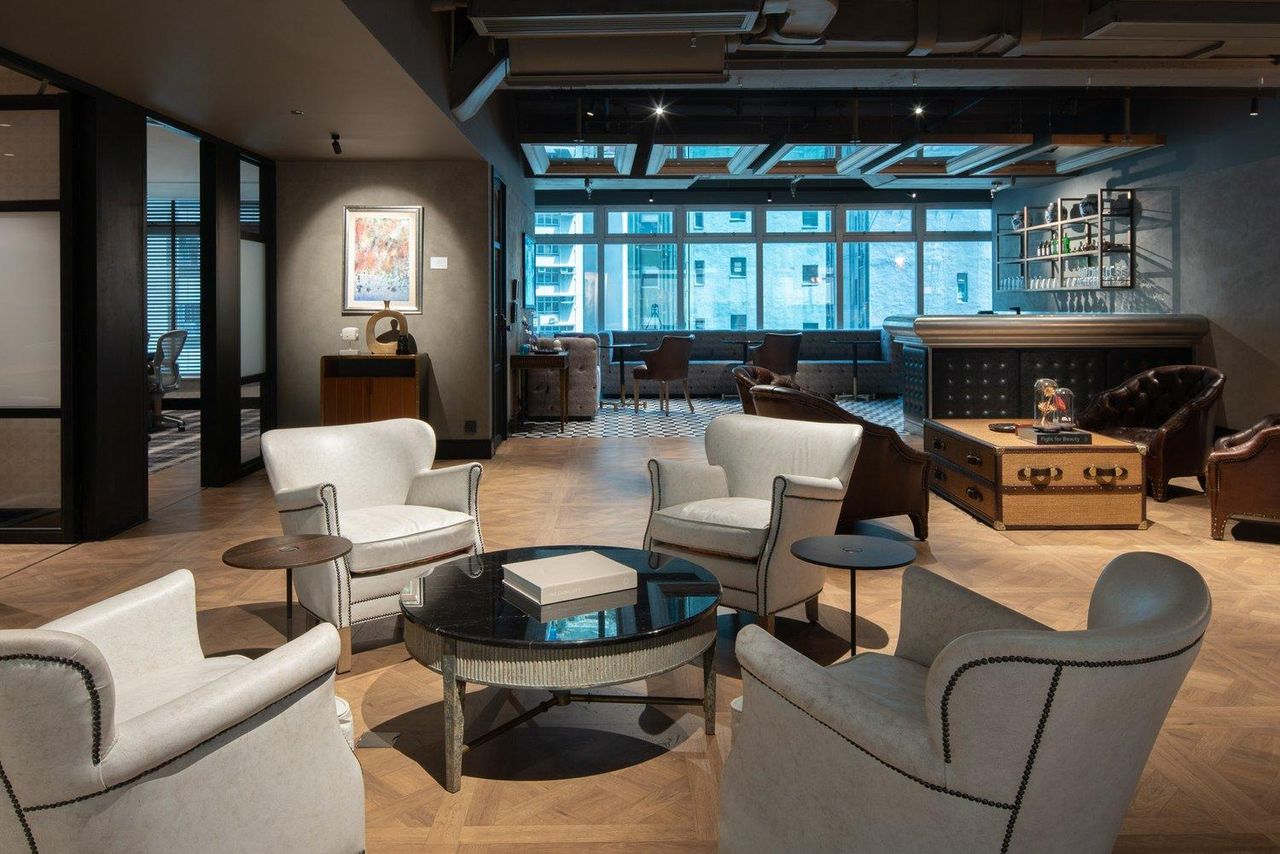 Hong Kong Coworking Corporate event spaces The C-Suite Lounge image 1