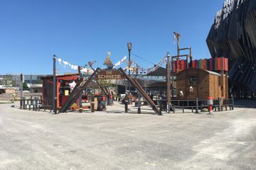 München Christmas Party Open Air Location CAVALLUNA Park image 2