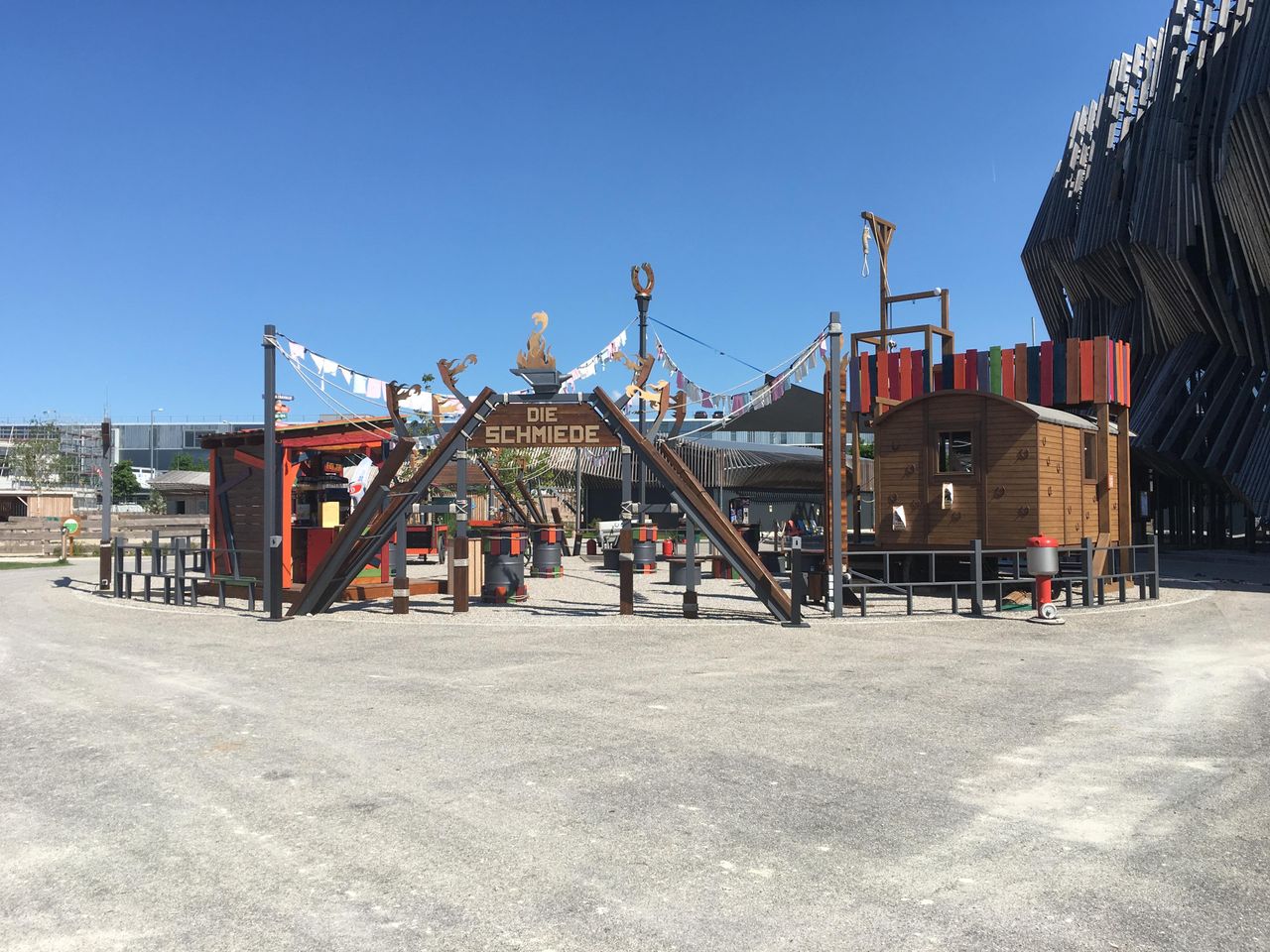 München Christmas Party Open Air Location CAVALLUNA Park image 18