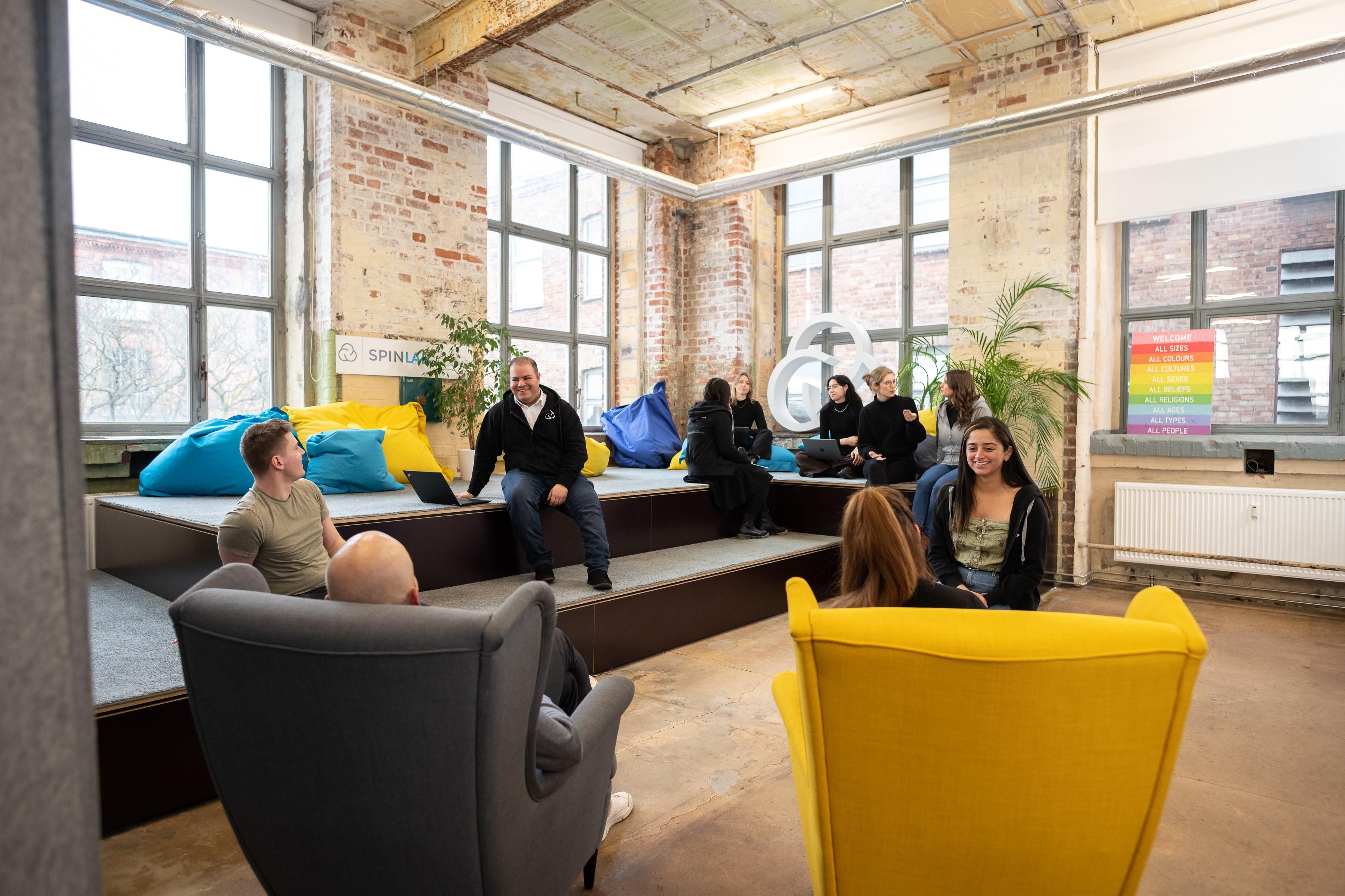 SpinLab Startup Accelerator Lounge mieten in Leipzig