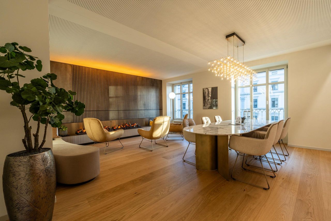 Zürich  Bedrijvencentrum Kamin-Lounge image 2