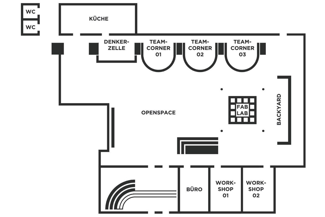 Berlijn Kreatives Meeting workshop Workshopraum image 2
