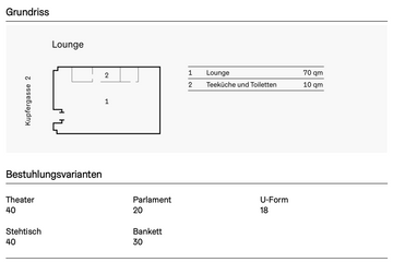 Leipzig Meeting room Kupfersaal Lounge -Seminarraum image 6