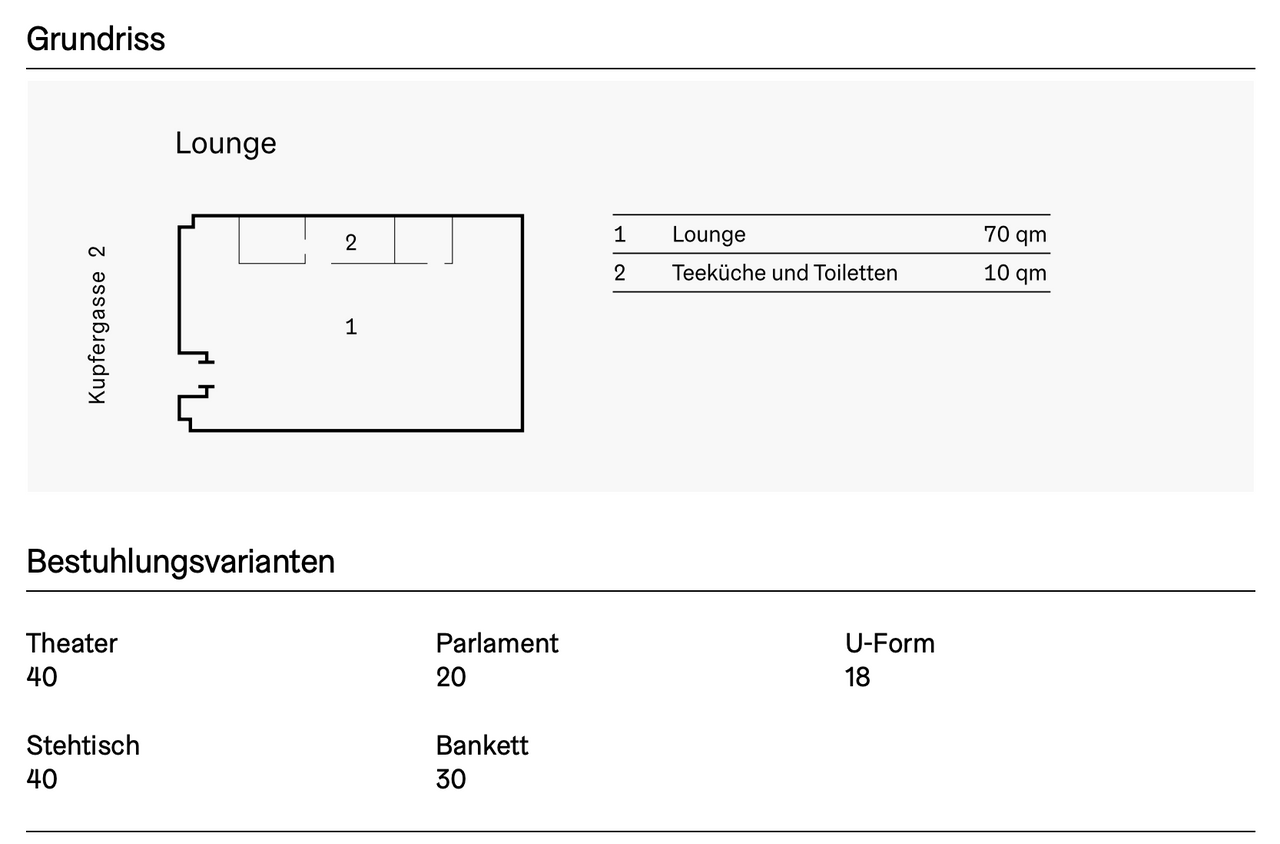 Leipzig  Meeting room Kupfersaal Lounge -Seminarraum image 6
