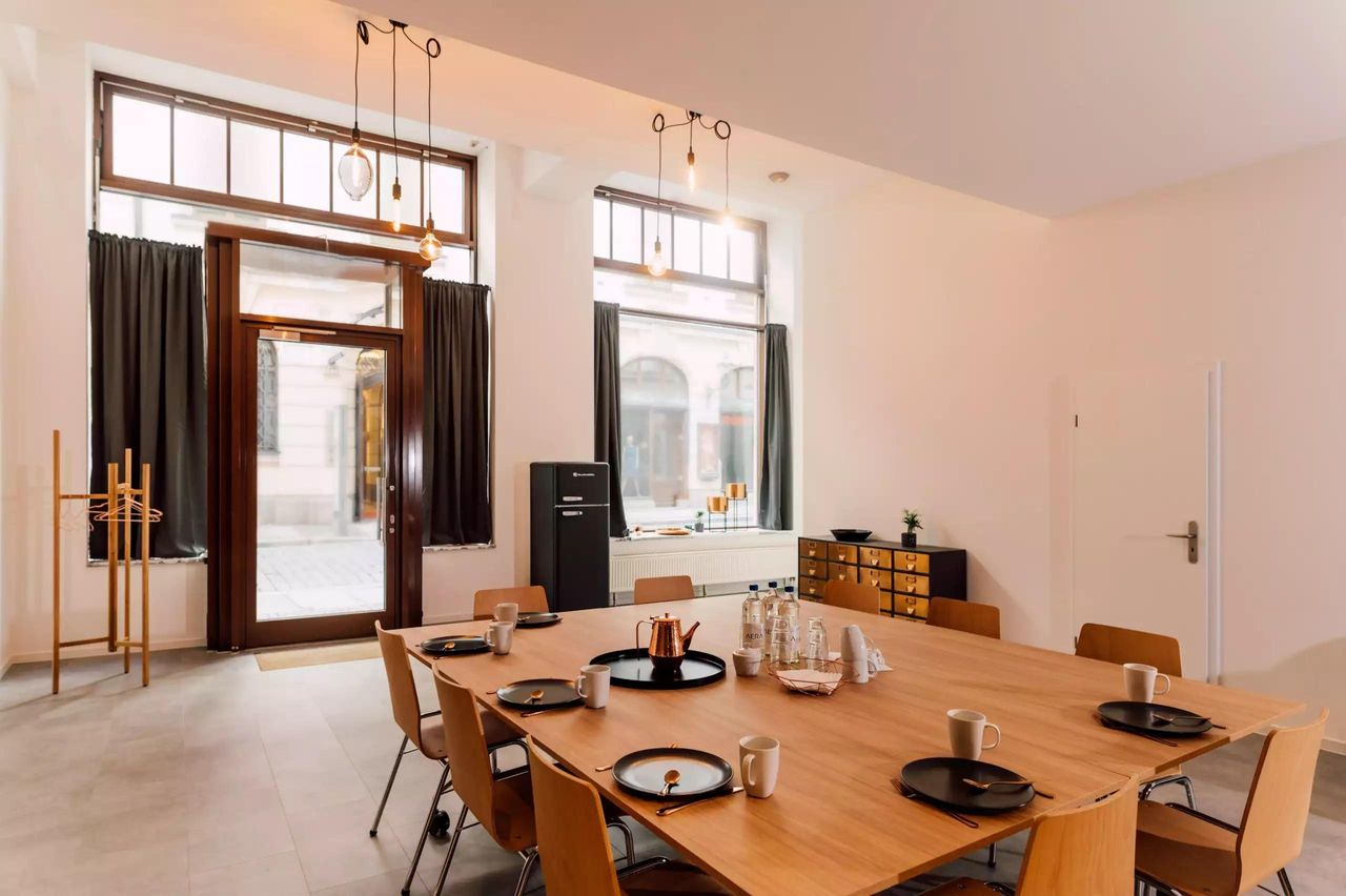 Leipzig  Vergaderzalen Kupfersaal Lounge -Seminarraum image 4