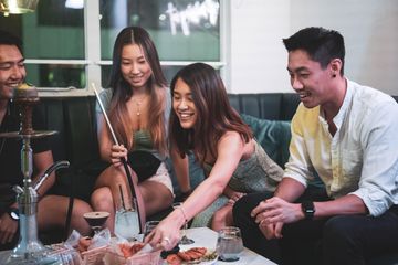 Hong Kong Office Party Restaurant VIP Room image 2