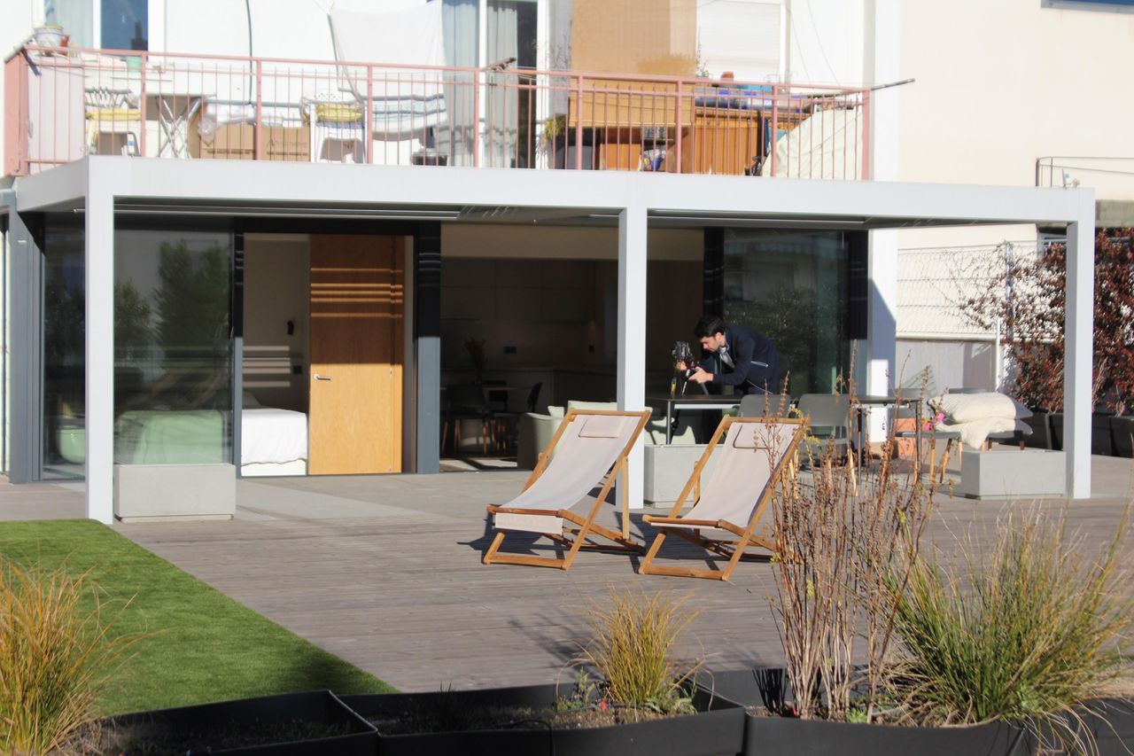 Madrid  Rooftop Living room & large patio image 10