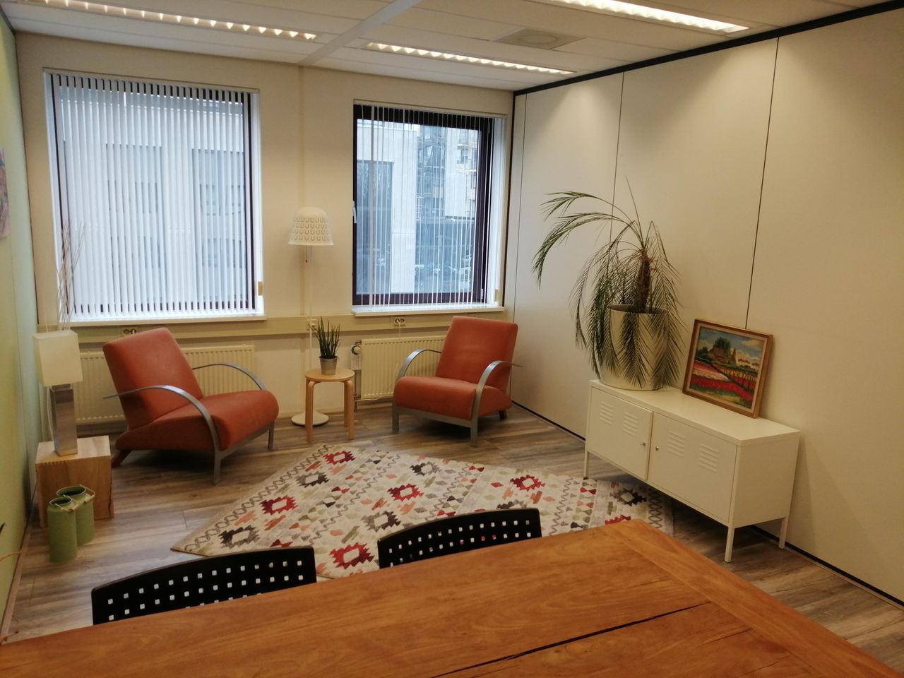 Leiden Klantafspraak Consulting Room Spreekkamer Lichtgroen image 1