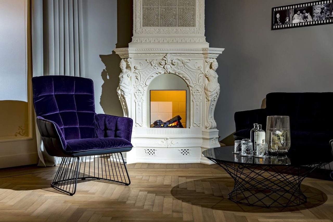 Berlin Kunden-Meeting Business Center Kaminlounge image 1