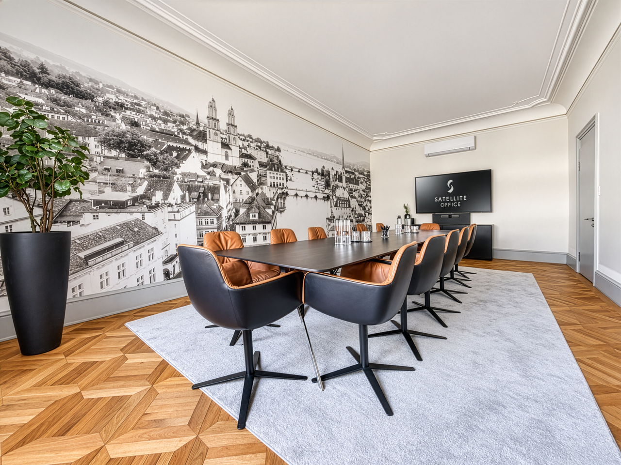 Zürich Kunden-Meeting Boardrooms Konferenzraum Limmat image 2