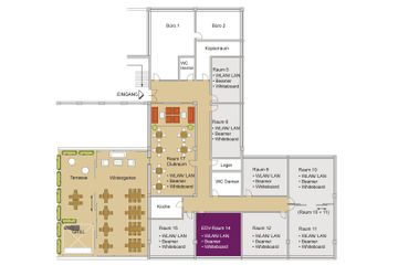 Hamburg Kreatives Meeting Workshop-Räume PC-Schulungsraum 14 image 4