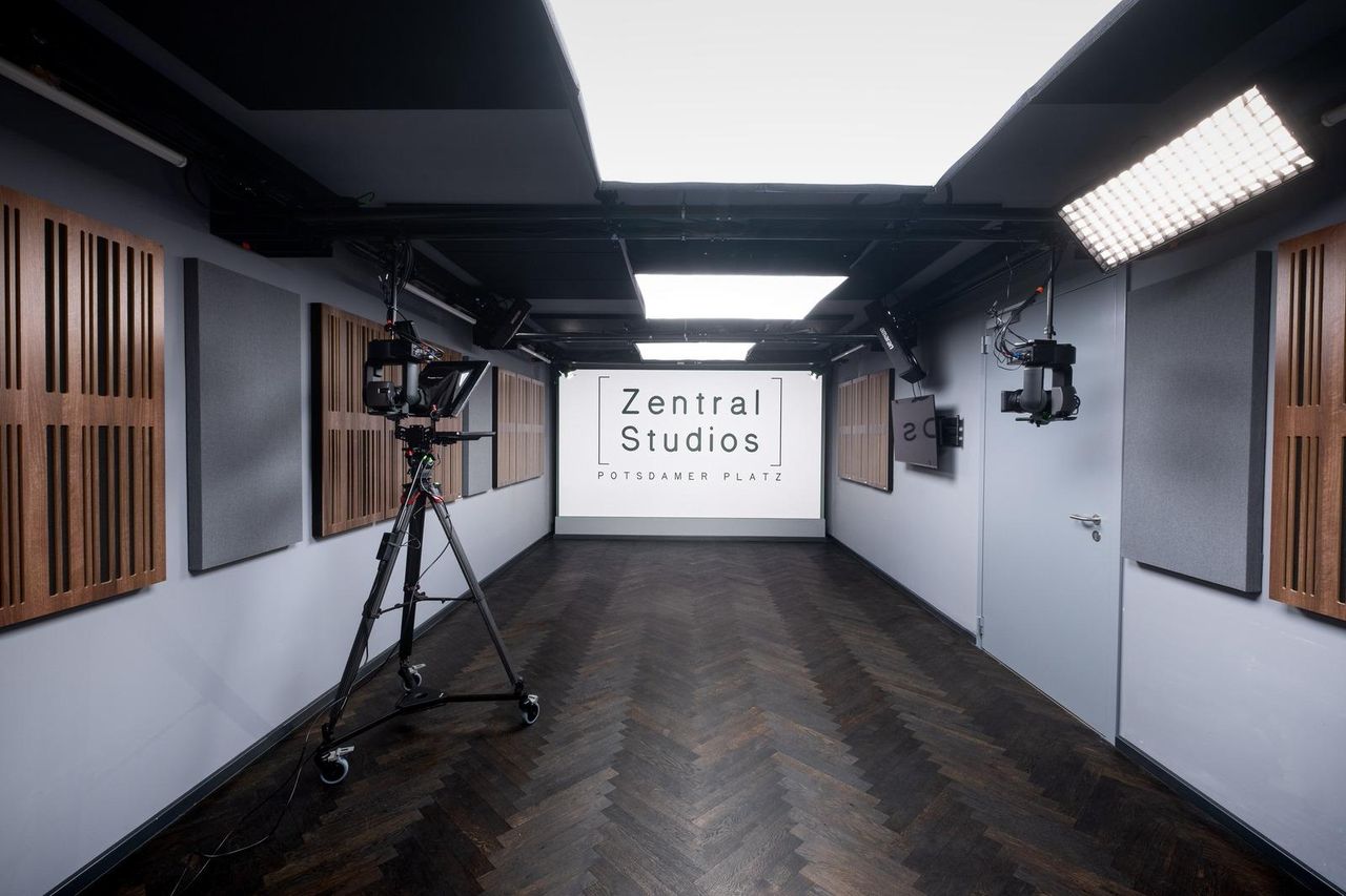 Berlin  Tonstudio 4K LED Wall Video Studio with Separate Control Room image 1