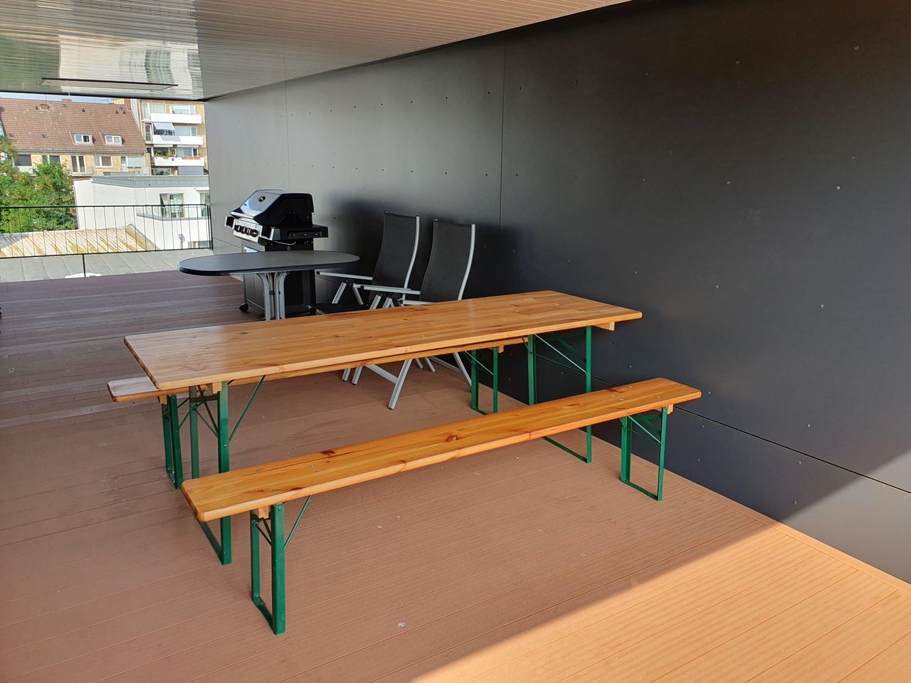 Hamburg Mobiles Arbeiten Workshop spaces Büro-/Konferenzraum in Hamburg-Eilbek mit überdachter Dachterrasse image 3