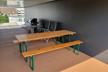 Hamburg Mobiles Arbeiten Workshop-Räume Büro-/Konferenzraum in Hamburg-Eilbek mit überdachter Dachterrasse image 3