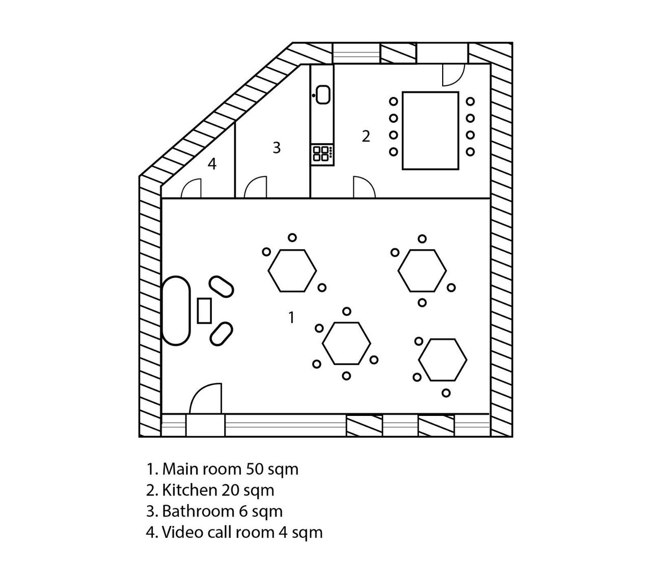 Berlin Schulungsräume Coworking Space The whole space image 21