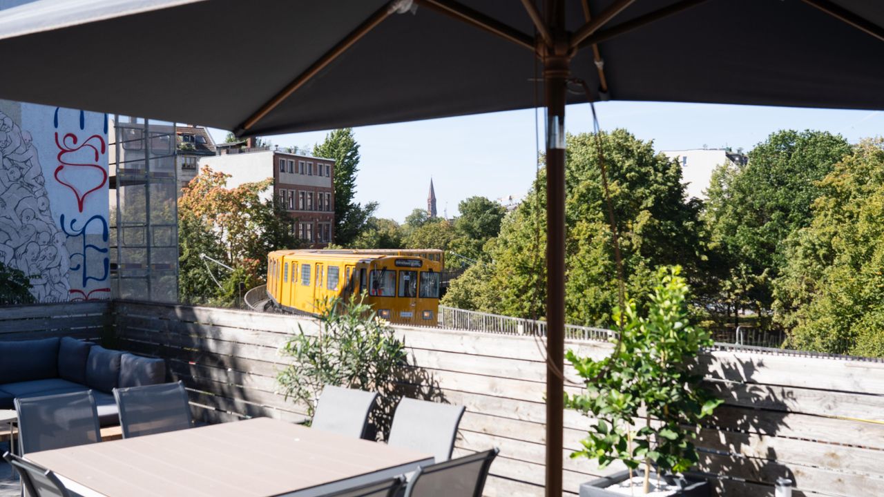 Berlin  Terrasse Terrace with view of Berlin image 3