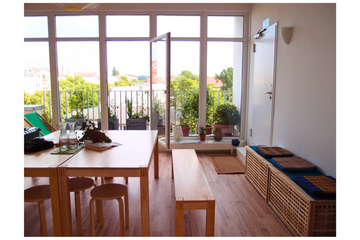 Berlin Kreatives Meeting Veranstaltungsraum Großer Seminarraum + extra Gruppenraum, 136 qm + umlaufende Terrasse image 1