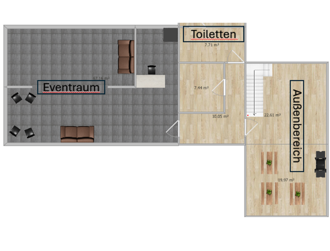 Karlsruhe Christmas Party Party room eventcave image 11