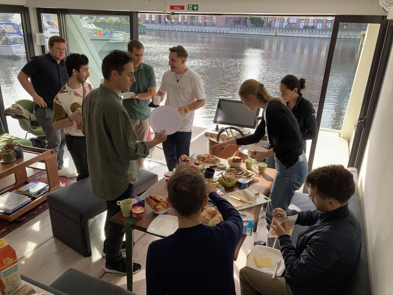 Berlin  Boat Houseboat Cosmic Cat Cruise image 5