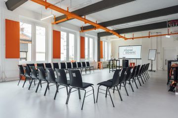 Berlin Kreatives Meeting Corporate event spaces Unique Event Venue with Game Show Experience image 8