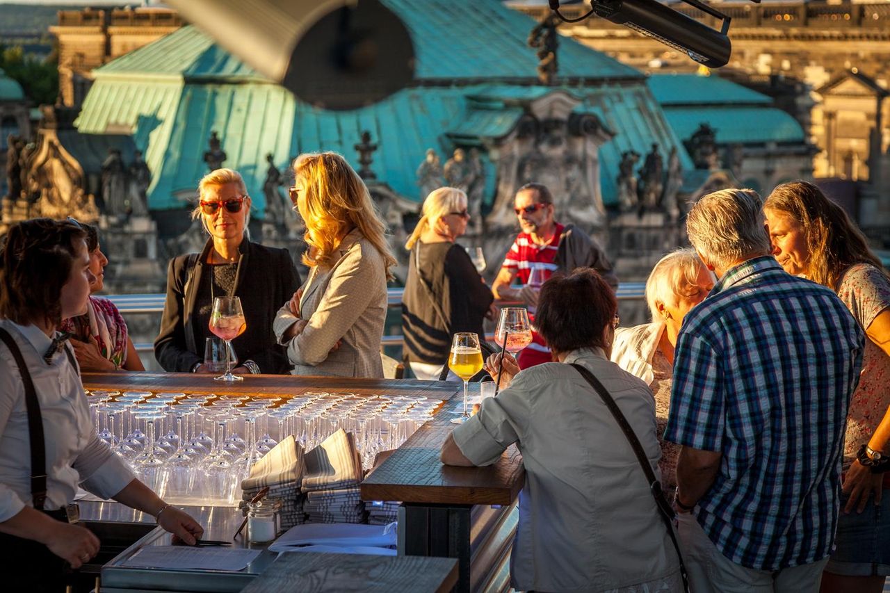 Dresden Mobiles Arbeiten Dakterras Felix Bar & Dachterrasse image 7