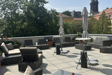 Berlin Teamsitzung Open Air Location Terrasse image 2