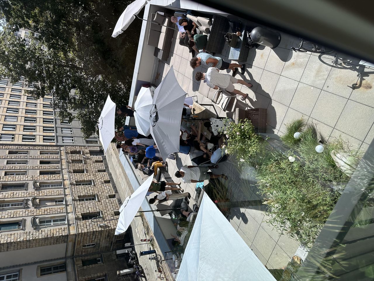 Berlin Teamsitzung Open Air Location Terrasse image 5