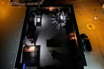 Berlin Teamsitzung Open Air Location Terrasse image 6