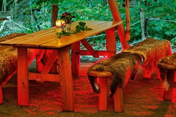 Potsdam Geburtstag Open Air Location/Outdoor/Beachclub AbenteuerPark Potsdam Tentipi Riesenzelt image 10