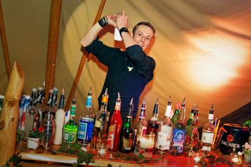 Potsdam Geburtstag Open Air Location/Outdoor/Beachclub AbenteuerPark Potsdam Tentipi Riesenzelt image 10