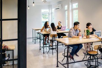 Rest der Welt training rooms Coworking Space The Hive Thao Dien image 1
