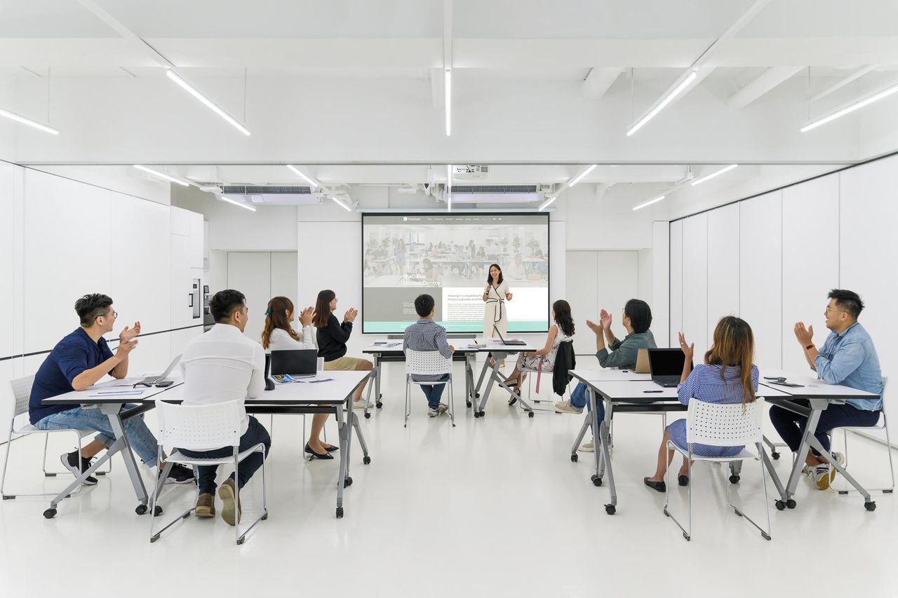 Hong Kong training rooms Coworking ruimte theDesk United Centre image 10