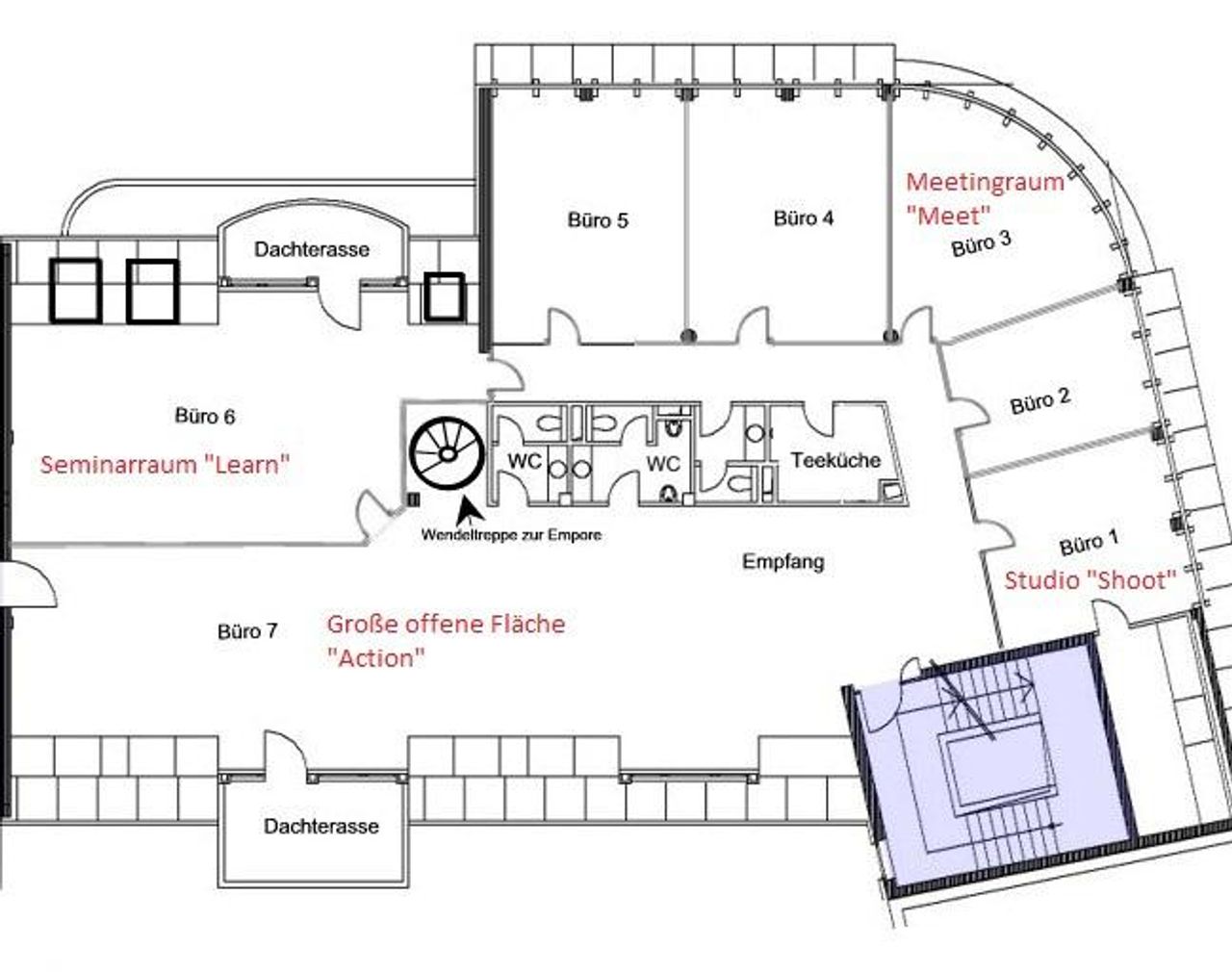 Cologne training rooms Business center DTB Deutsche Technikberatung GmbH image 12