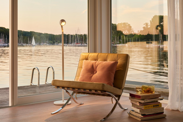 Berlin Kreatives Meeting Meetingraum White Cube Hausboot Berliner Havel image 2