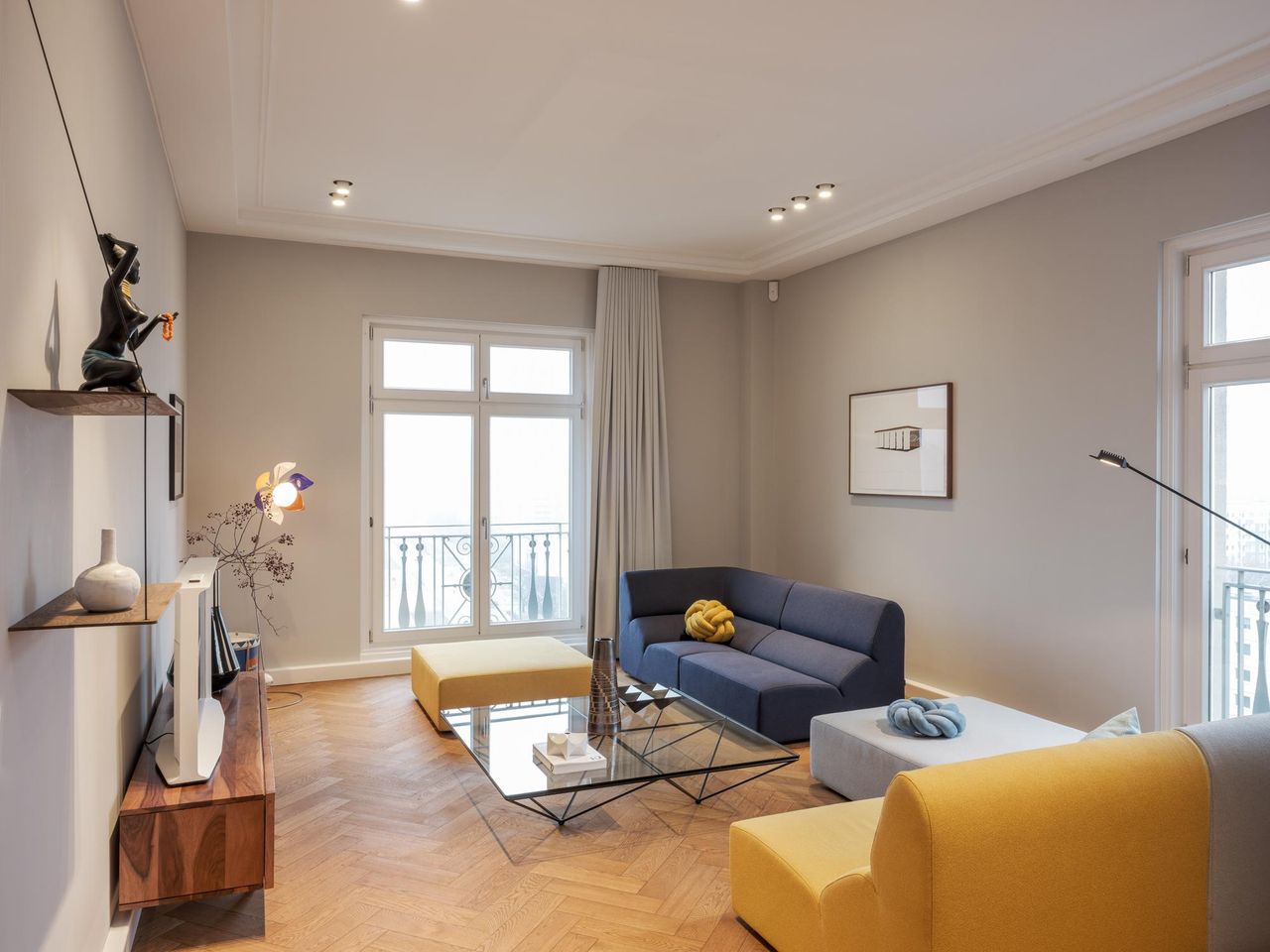 Berlin Mobiles Arbeiten Wohnung Design-Apartment über den Dächern Berlins image 6