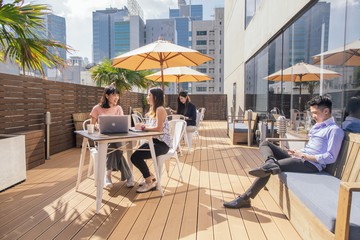 Hong Kong corporate event venues Terrasse The Hive Wan Chai - Roof Deck Terrace image 6