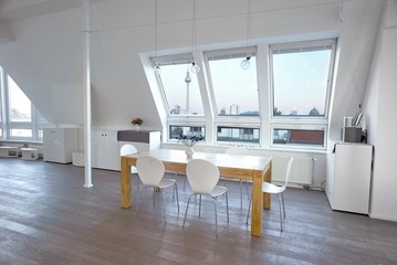 Berlin workshop spaces Private residence Penthouse loft in Berlin Mitte with amazing skyline view image 16