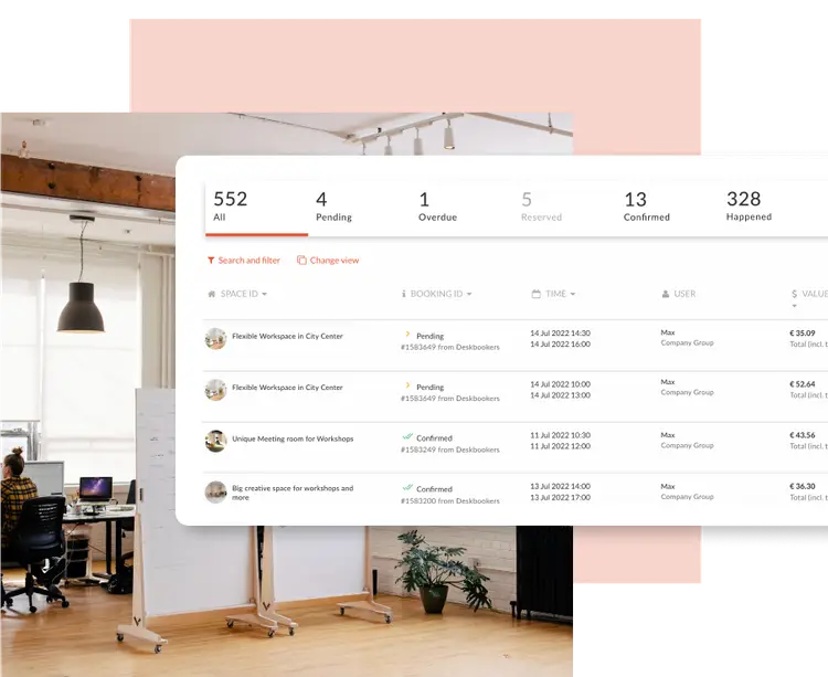 Company members working