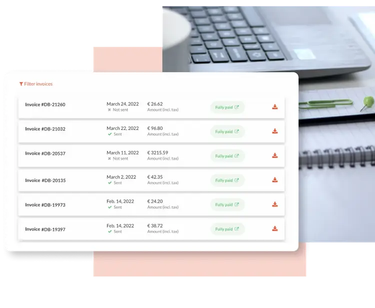 Company members working