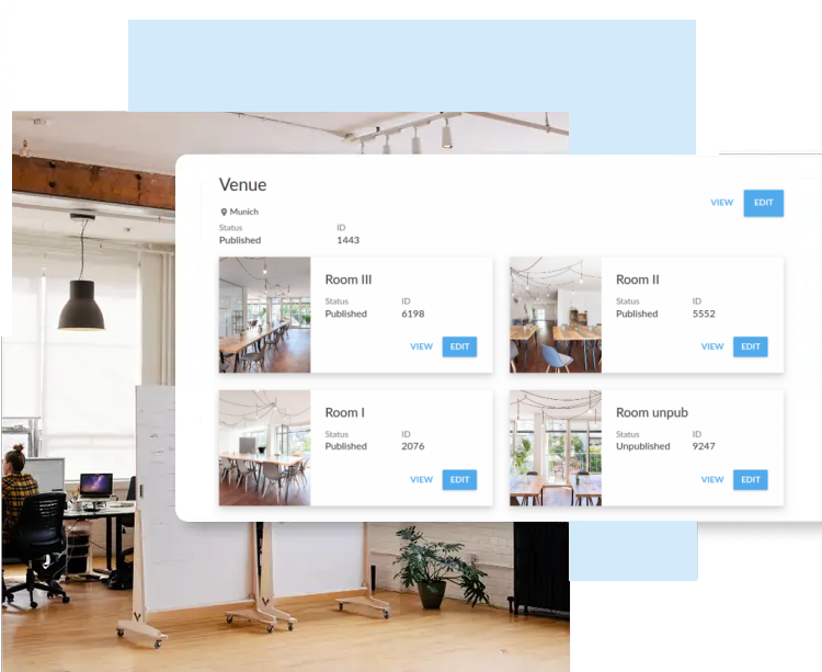 Company members working